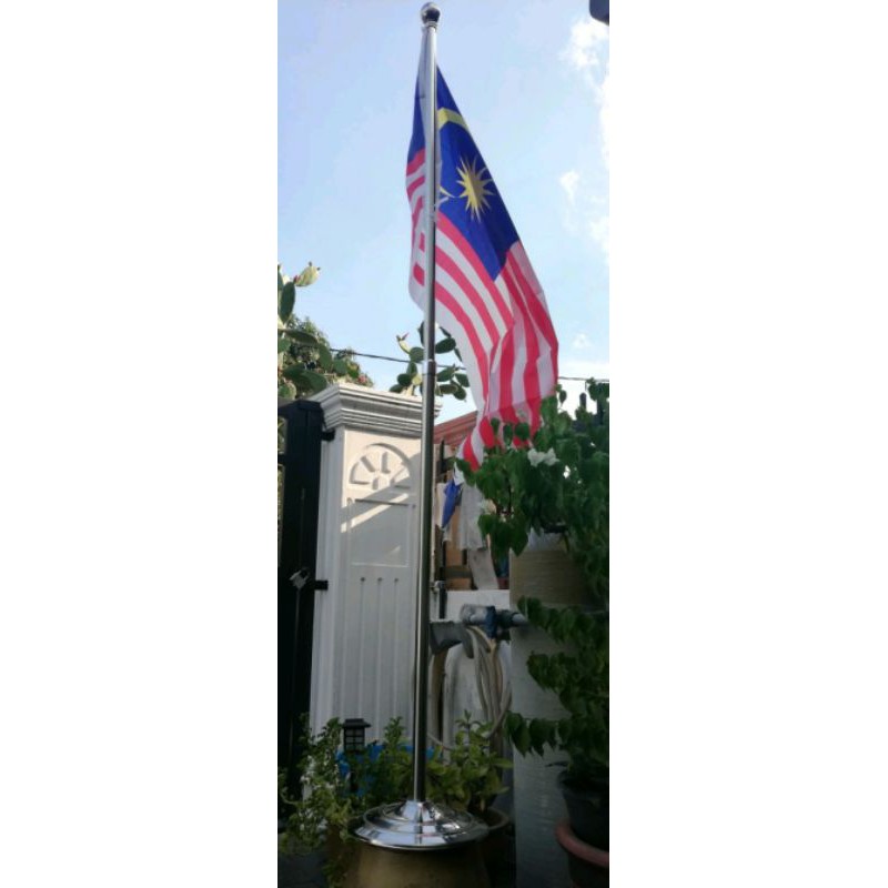 0041 Tiang Bendera Flag Pole 2 0m 2 8m