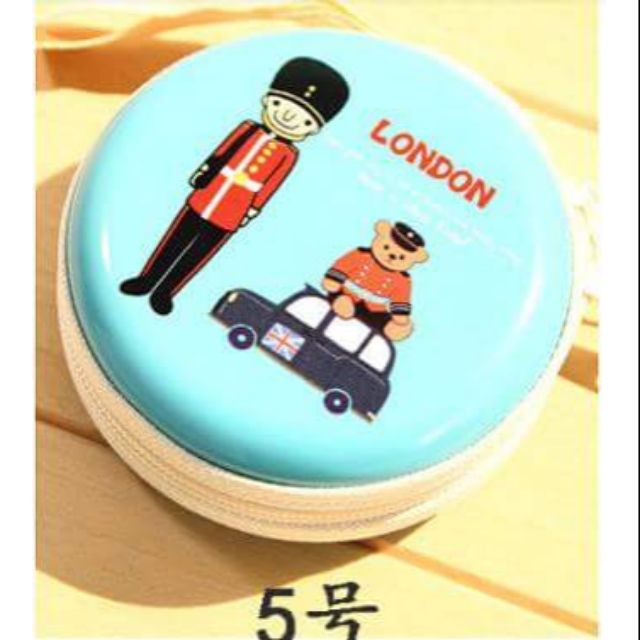 Metal London Style Coin Purse  RM10 Size 7 x 3cm
