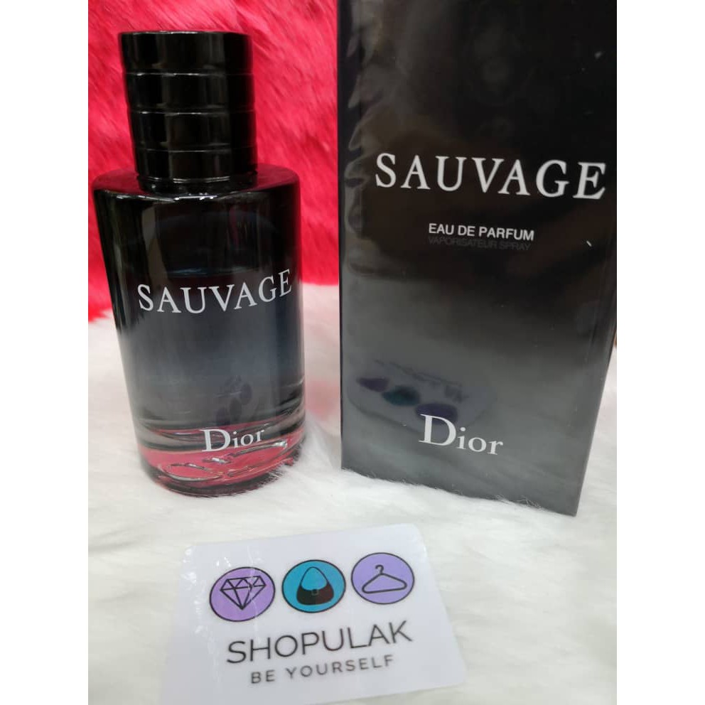 sauvage edp edt