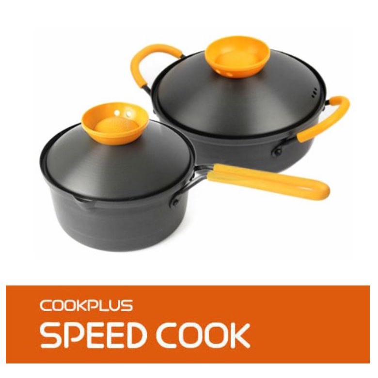[LocknLock] SPEED cook pot 2 SET / Kitchen home food frying pan wok