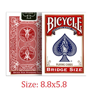 Gold Standard 2 Deck Set Red Blue Bicycle Playing Cards Poker Size USPCC Limited 