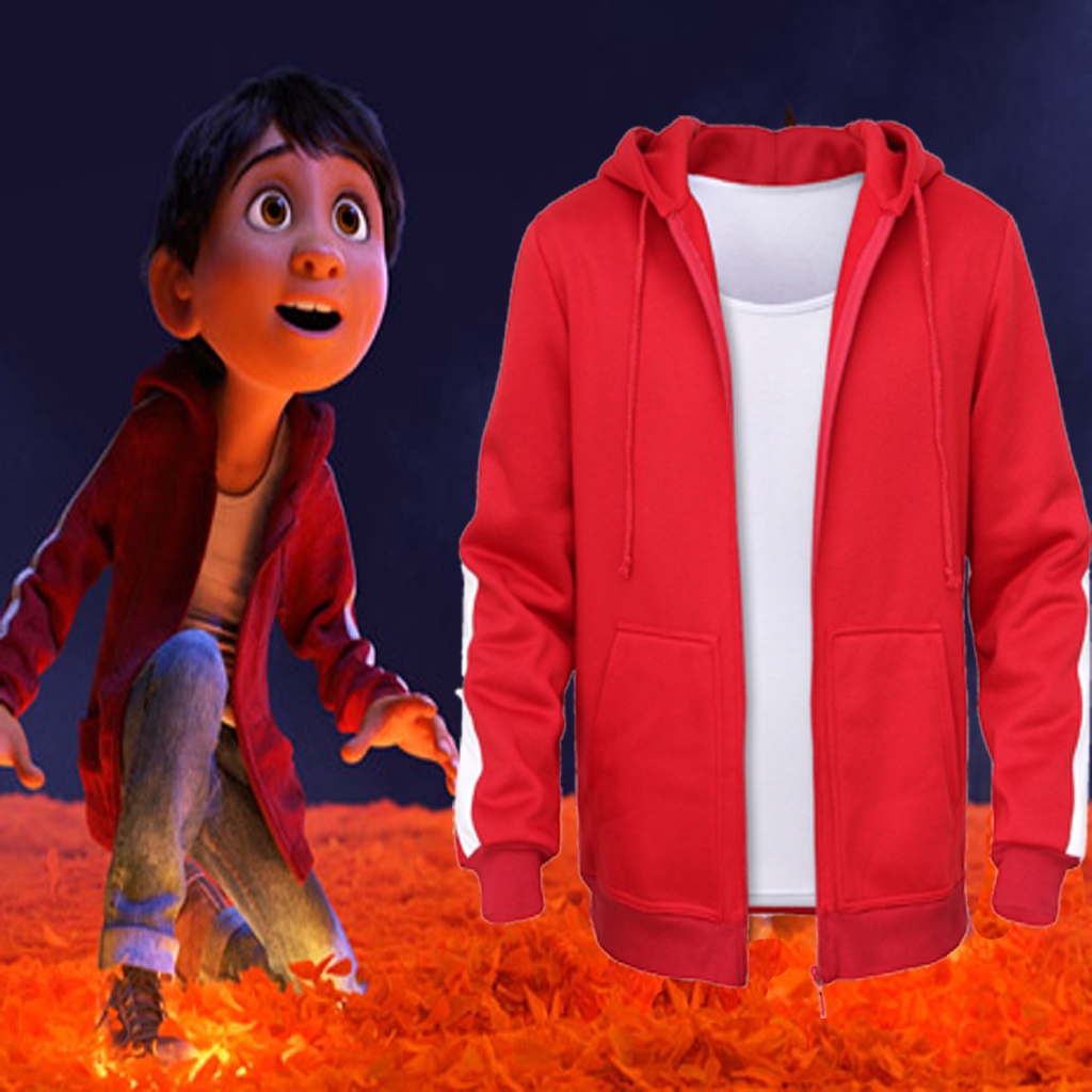 miguel coco red hoodie