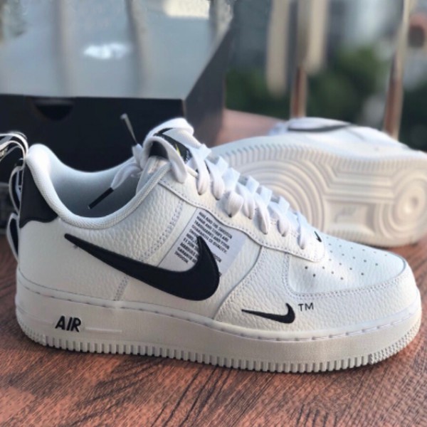 af1 white low top