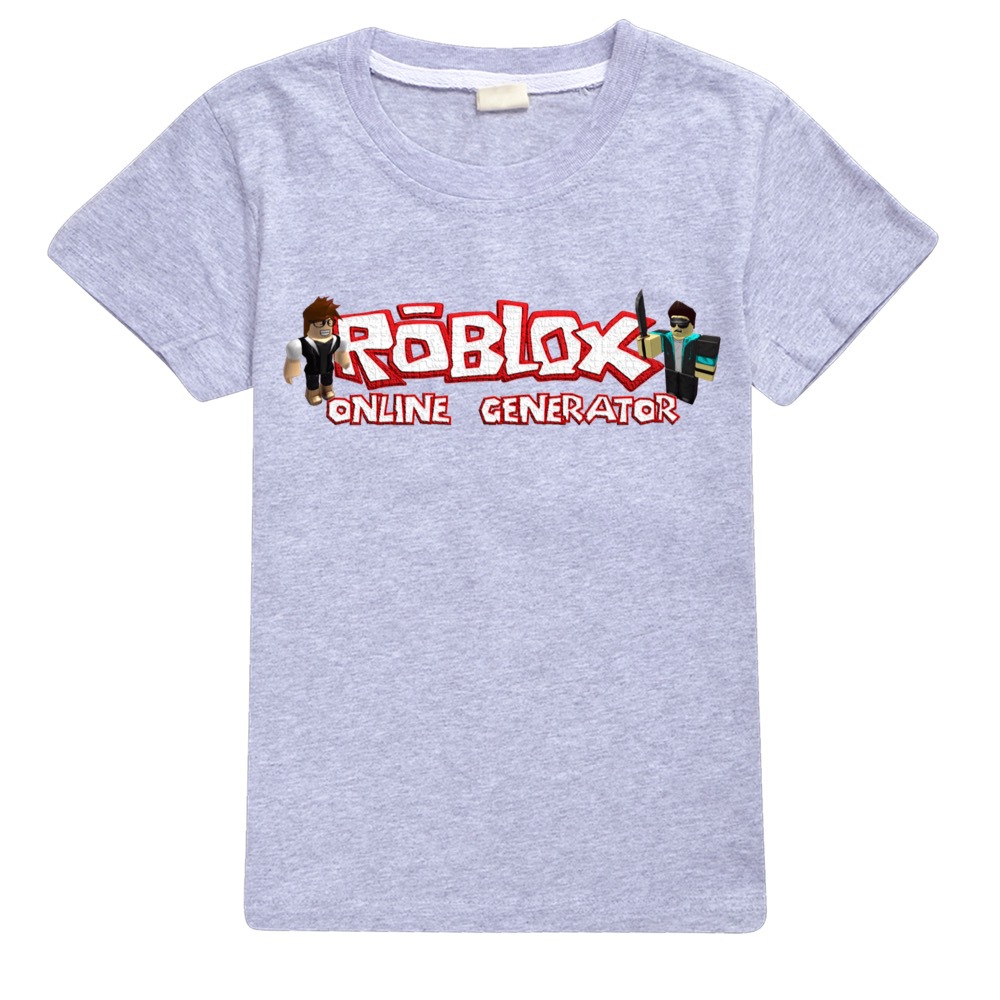 roblox boys t shirt lego cartoon print kids tops christmas shirt new years tees big boy clothes shopee malaysia