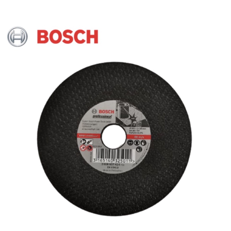 BOSCH 4” Metal / Stainless Steel Cutting/Grinding Disc / Mata Potong