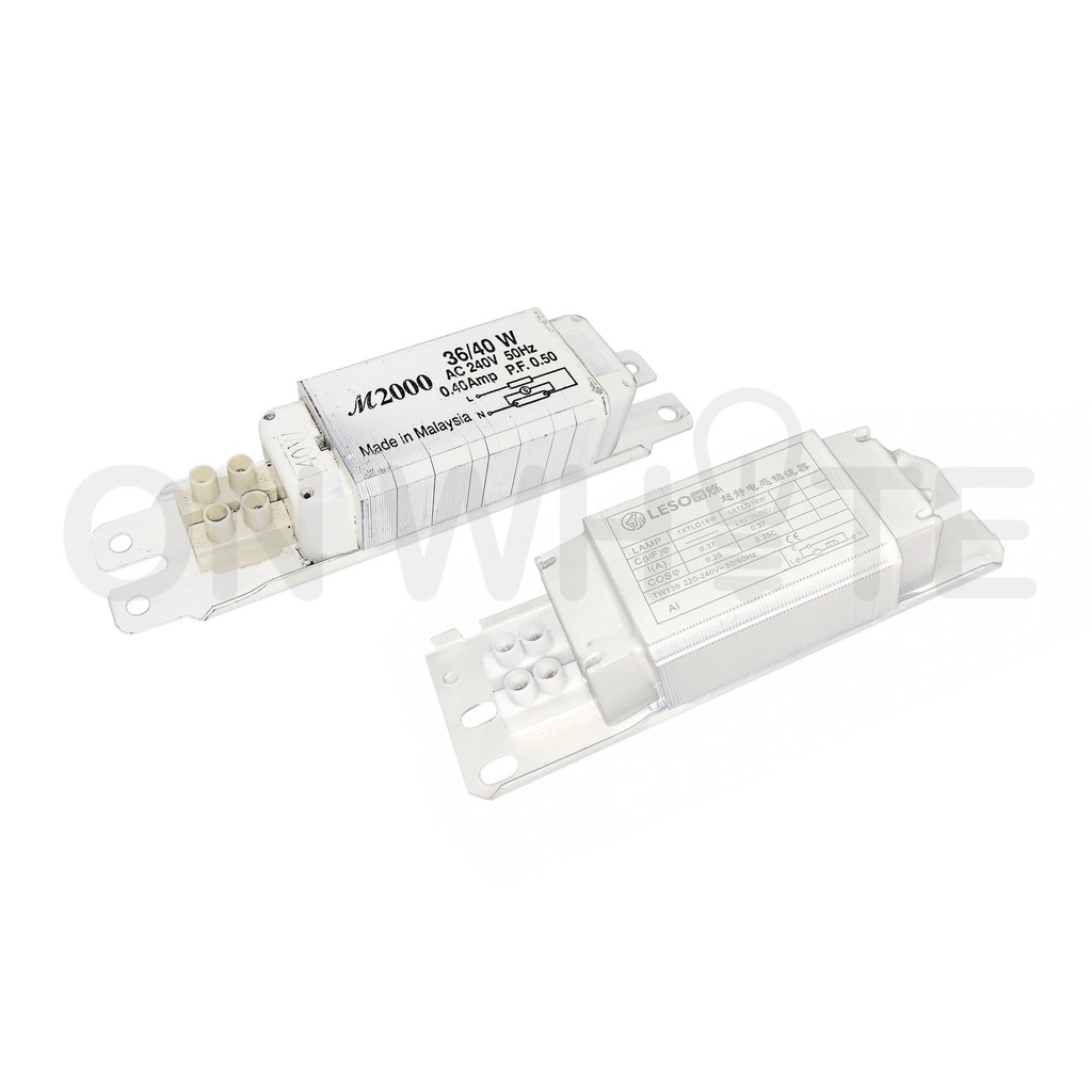 18W20W / 36W40W Fluorescent Lamp Ballast / Choke For Tube [W/O SIRIM