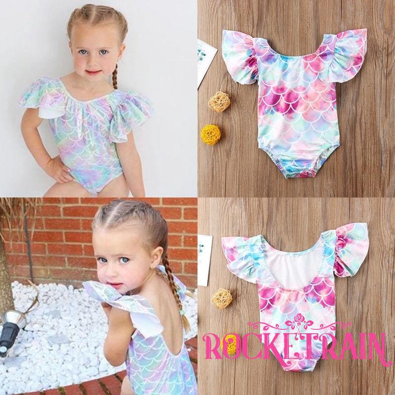 baby girl mermaid swimsuit