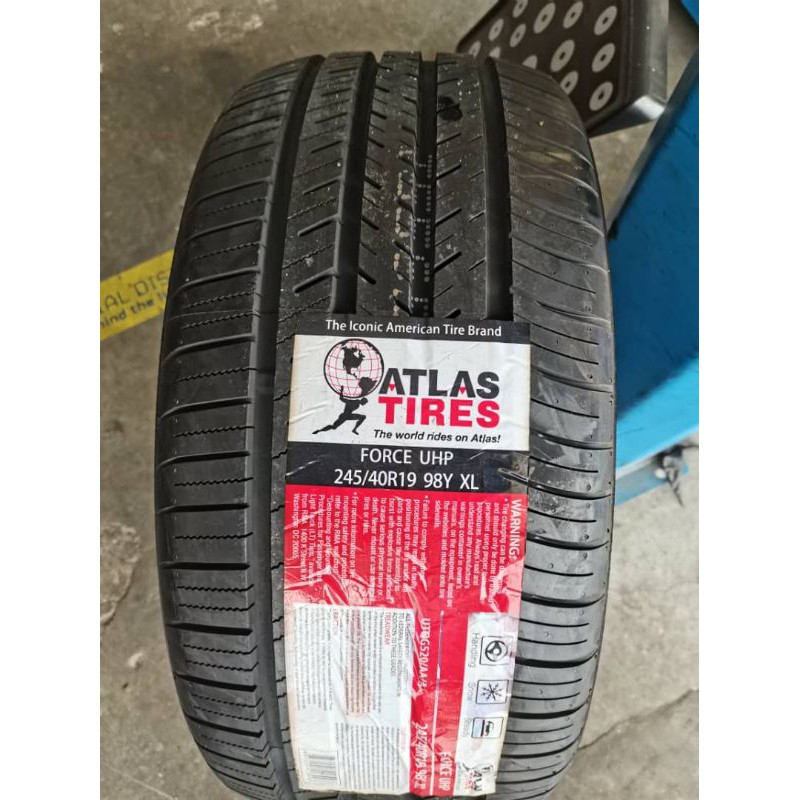 245 40 19 Altas Tyre Force Uhp Shopee Malaysia
