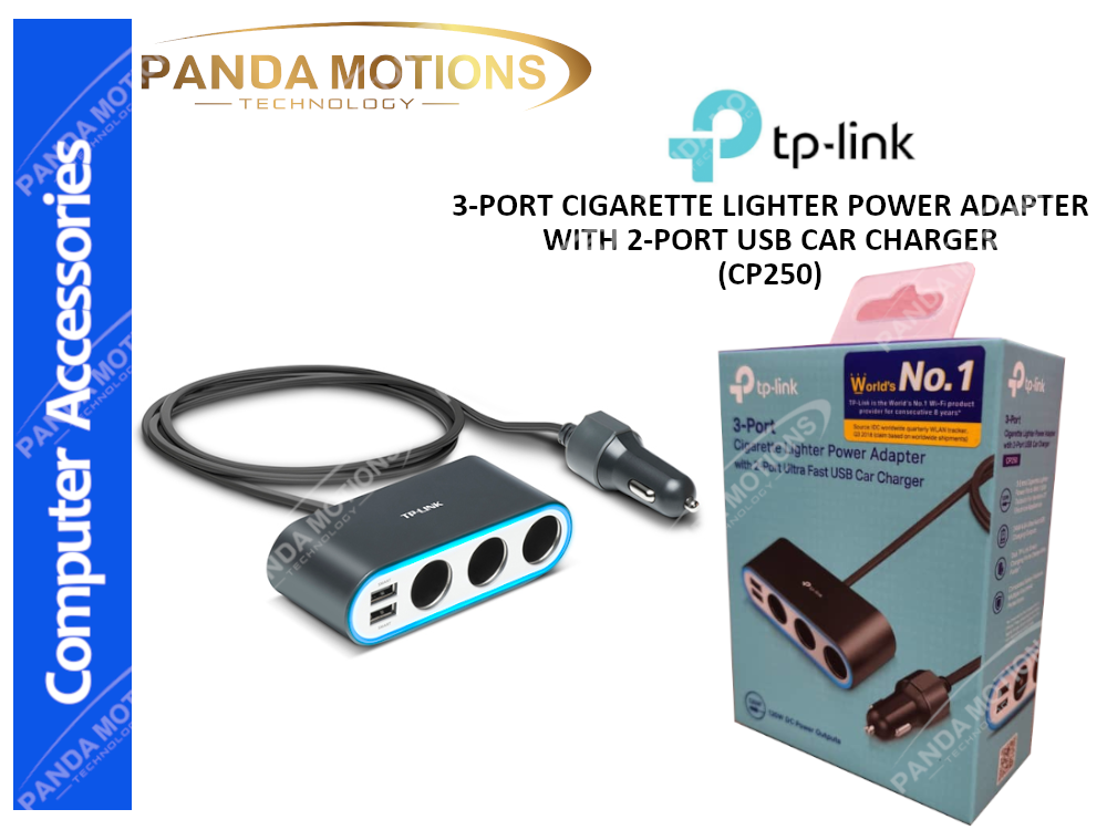 3 port cigarette lighter adapter