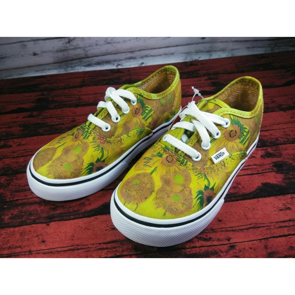 vans sunflower shoes van gogh