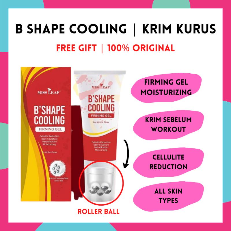 Bella Park B Shape Cooling Firming Gel Krim Kurus Slimming Cream Shopee Malaysia