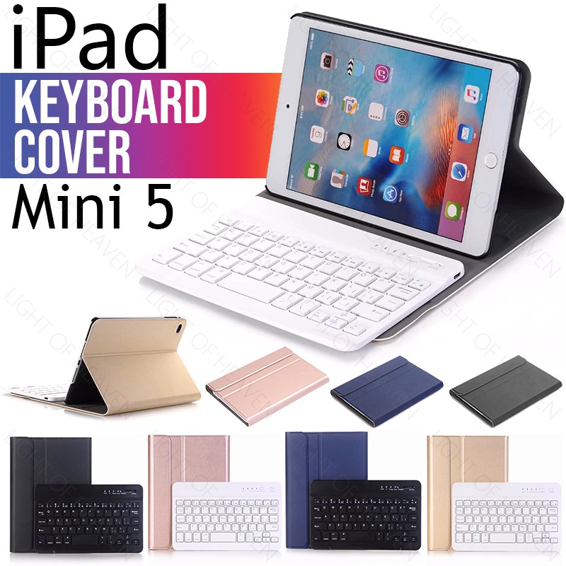 Ipad Mini 5 4 19 Bluetooth Keyboard Case Cover Flip Stand Casing Shopee Malaysia