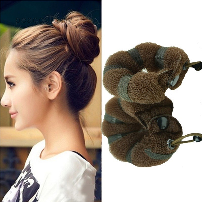 Women Magic Hair Clip Device Donut Quick Messy Bun Updo Hairs