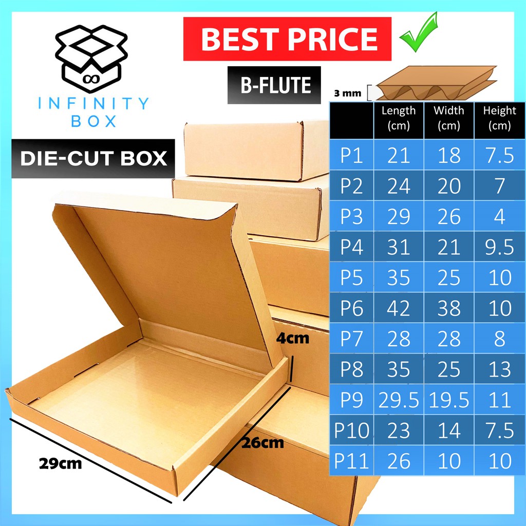 Harga Direct Kilang Kotak  Packing Box  Gift Box  DIE CUT Box  