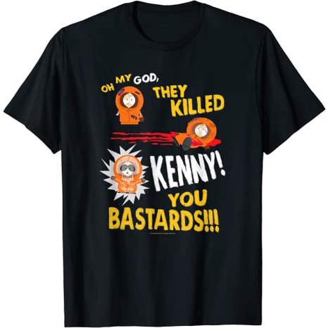 Children's T-Shirts South Park They Killed Kenny T-Shirt Baby Clothes Tops Boys Girls Women Boys Girls Import 1 2 3 4 5 6 7 8 9 10 11 12 13 14 Years Responsibilities Short Sleeve