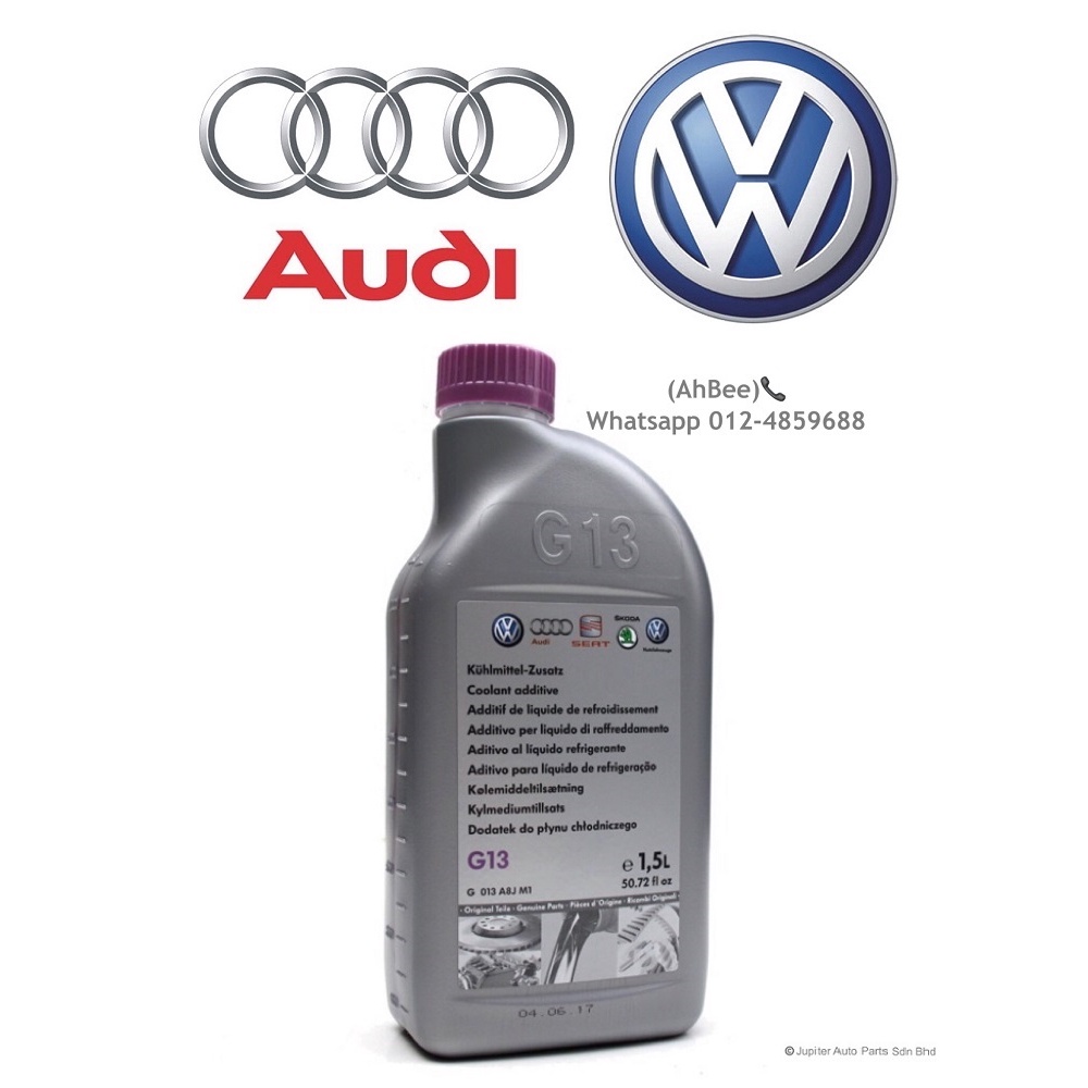 AUDI/ VOLKSWAGEN COOLANT 1.5 LITERS ORIGINAL 100% - G013A8JM1 | Shopee  Malaysia