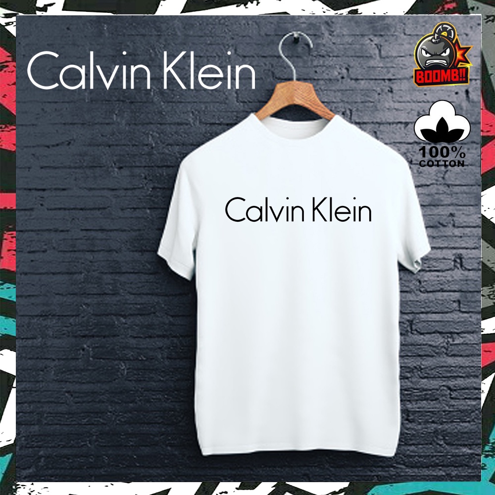 🔥100% PREMIUM COTTON🔥 Calvin Klein CK Cotton Tshirt T Shirt Streetwear  Men Women Unisex Baju Lelaki Wanita Perempuan | Shopee Malaysia