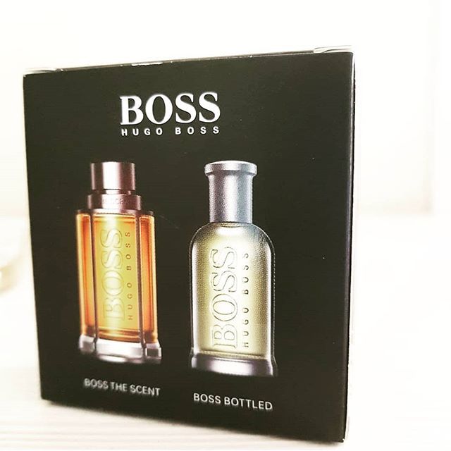 hugo boss mini perfume set