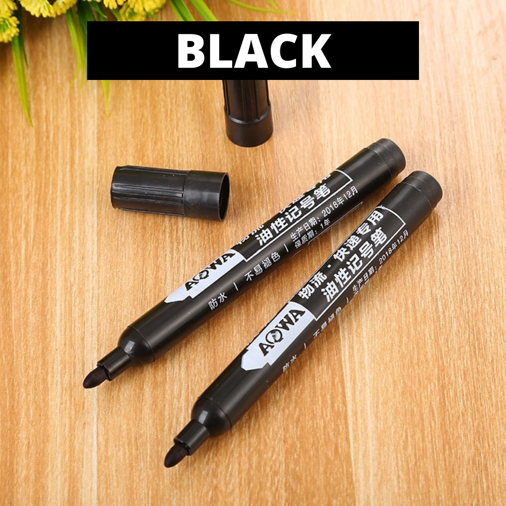 700 Permanent Marker Pen 0.7mm Bullet Tip Fiber Tip Write Bullet Point 记号笔