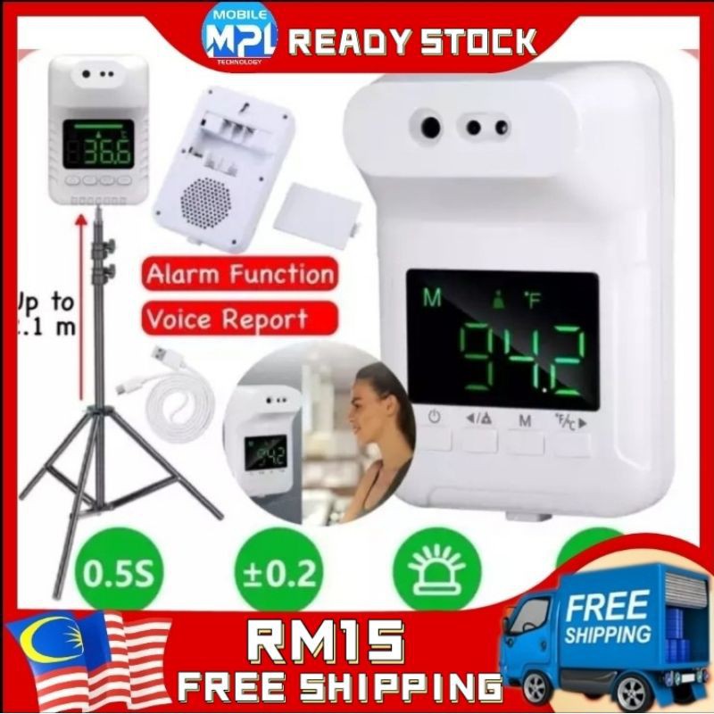 termometer digital temperature scanner k3 thermometer ✳🔥Wholesale🔥K3x FULL COMBO SET Wall-Mounted K3x THERMOMETER Non
