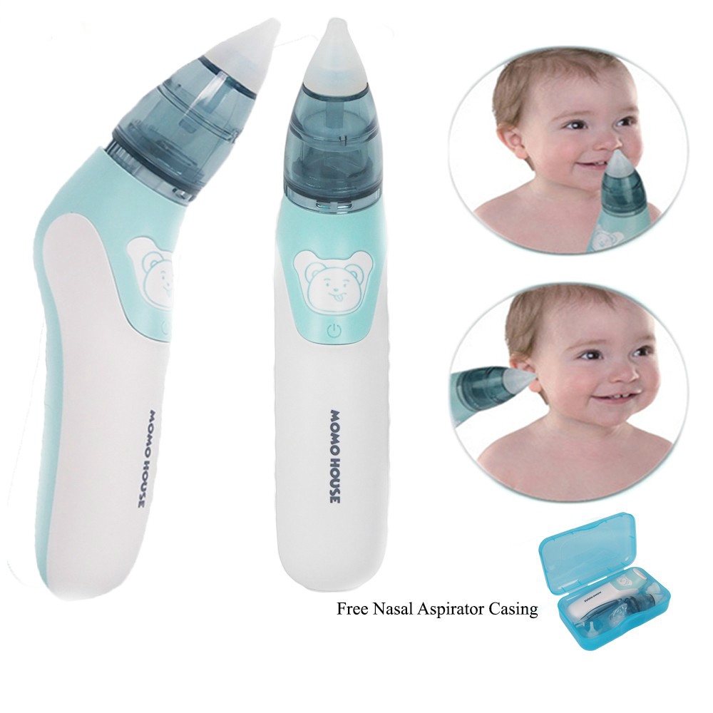 Premium Quality Baby Electric Ear & Nasal Aspirator Ear Nose Cleaner ...