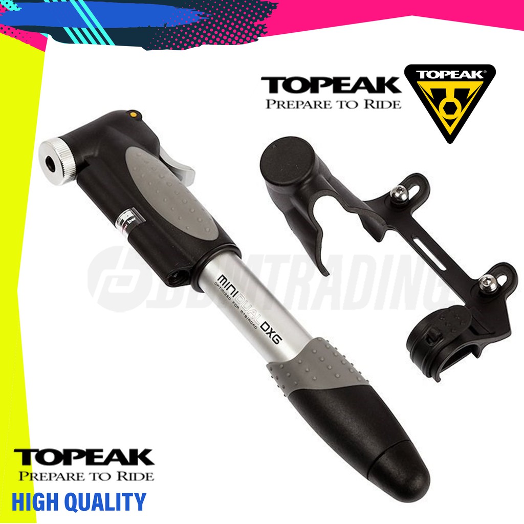 topeak mini dual dx pump with gauge