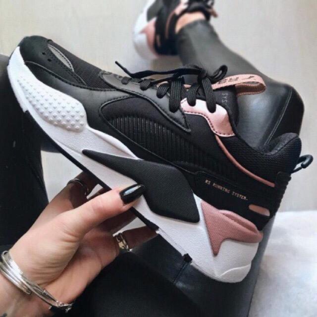 puma rs x black pink