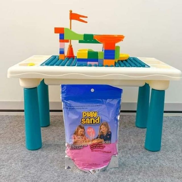 Duplo Compatible Marble Run Table Shopee Malaysia