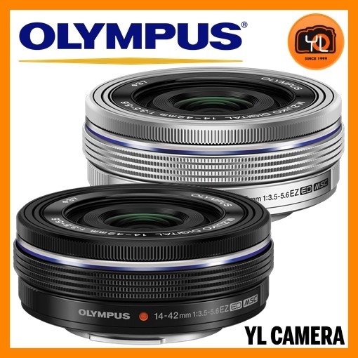 Olympus M.Zuiko Digital ED 14-42mm F3.5-5.6 EZ Lens (Black/Silver)