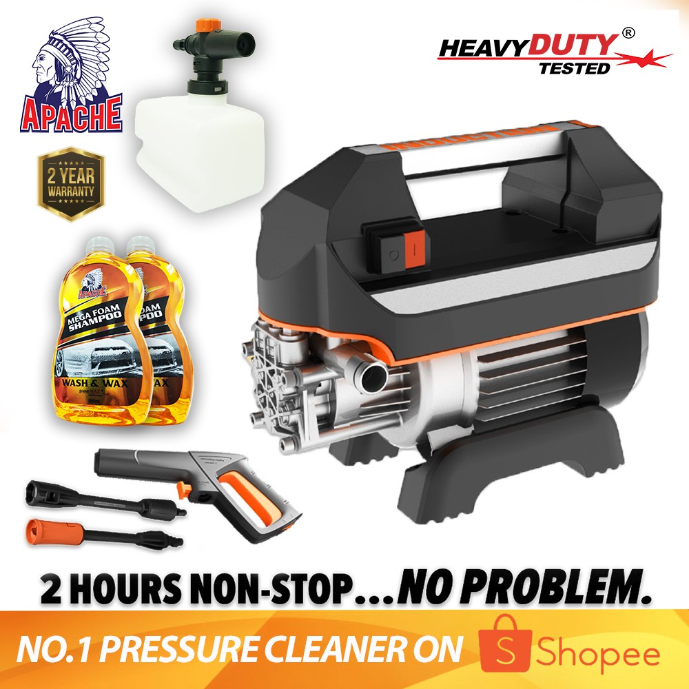 Buy Apache Turbospray Hi4412 120 Bar High Pressure Cleaner Brushless Induction Motor Water Jet Pencuci 2 Year Warranty Seetracker Malaysia