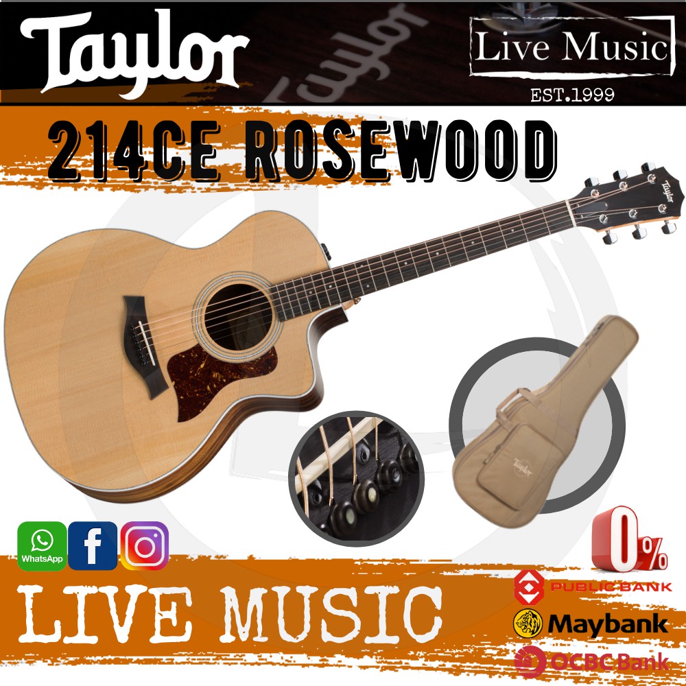 Tyloy（テイラー）214ce Rosewood - 通販 - hanackenovinky.cz