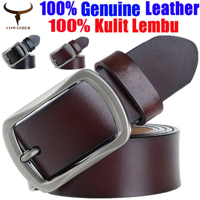 pure leather belt for mens