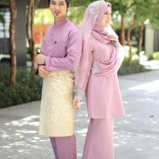 Set Couple TUNANG NIKAH Seri Kurung Moden dan Baju Set Couple TUNANG NIKAH Seri Kurung Moden dan Baju