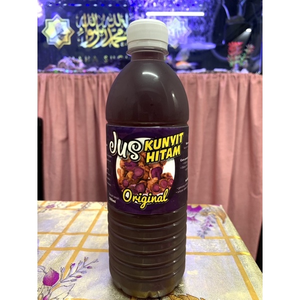 Buy Jus Kunyit Hitam Asli Tanpa Pengawet Seetracker Malaysia