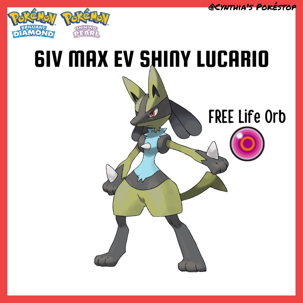 Pokemon Brilliant Diamond & Shining Pearl Shiny Battle Ready 6IV