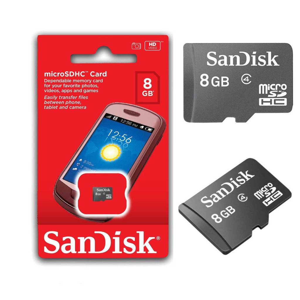 SANDISK MICROSD 8gb