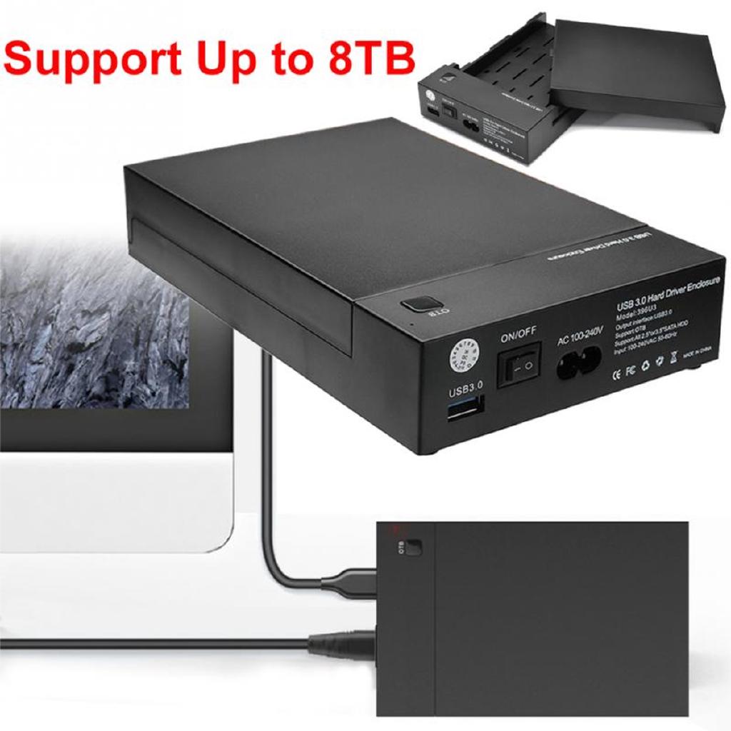 Tips 2.5'' / 3.5'' USB 3.0 to SATA HDD Hard Disk Drive ...