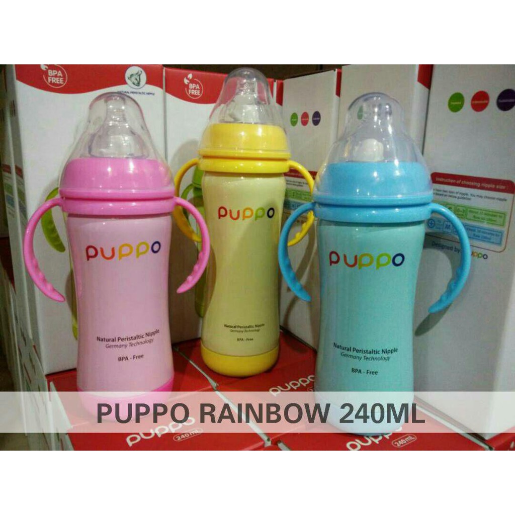 Botol Susu Puppo 240ml Shopee Malaysia