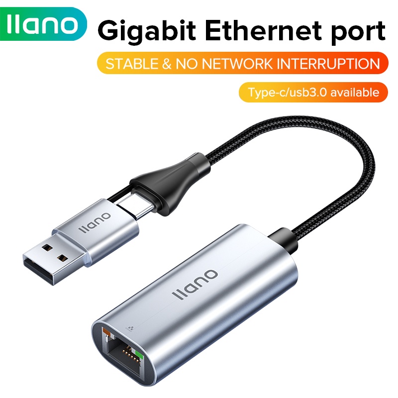 llano Free Drive1000Mbps USB 3.0 to Ethernet Adapter Gigabit 100 ...