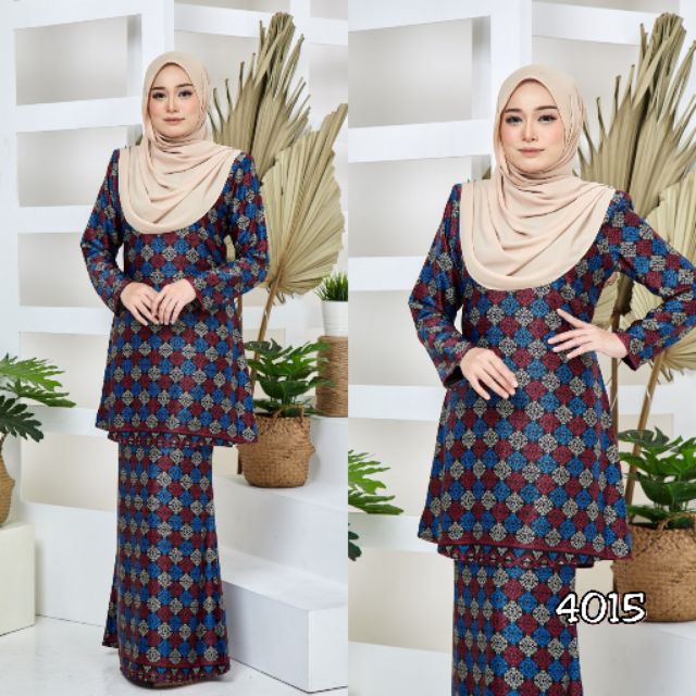 baju kurung cotton silk