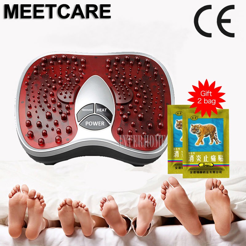 Foot Massager  machine Reflexology Electric Vibrating Infrared Heat Therapy Body Relax Blood Circulation Feet Massager