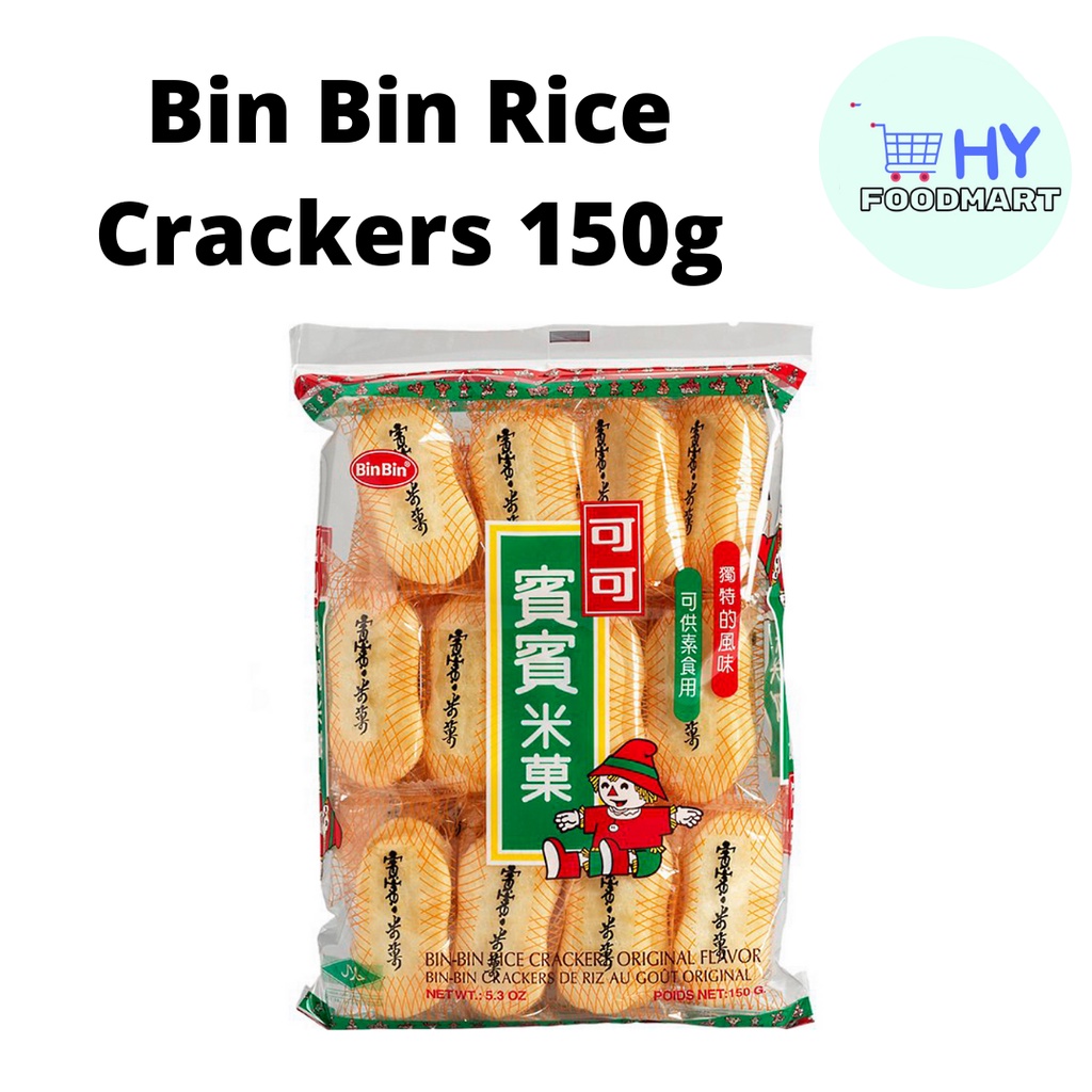 BINBIN Rice Cracker Original Flavor (150g) *ready stock* Shopee Malaysia