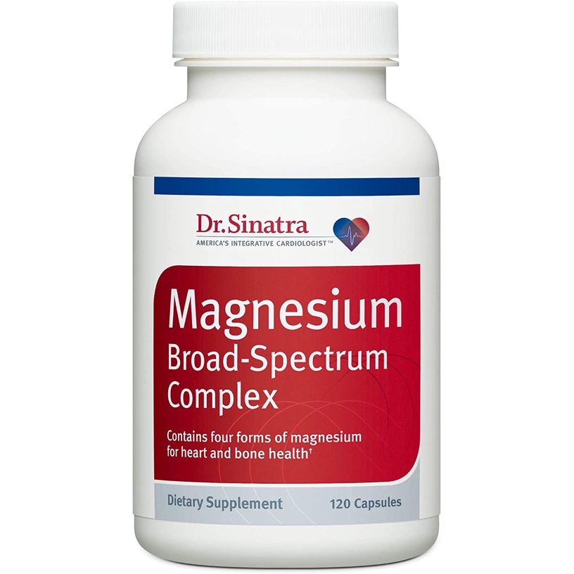 Dr. Sinatra's Magnesium BroadSpectrum Complex Supplement for Healthy
