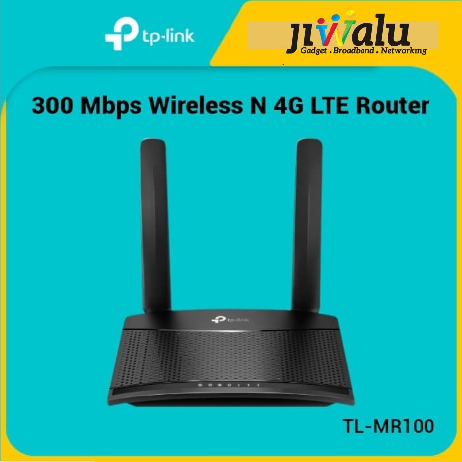 4g Lte Tp Link Tl Mr100 Home Wifi Router Modem All Operator Unlock Shopee Malaysia