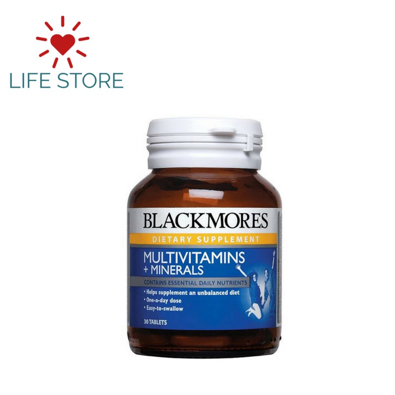Blackmores MultiVitamin+Minerals (30 tabs) Shopee Malaysia