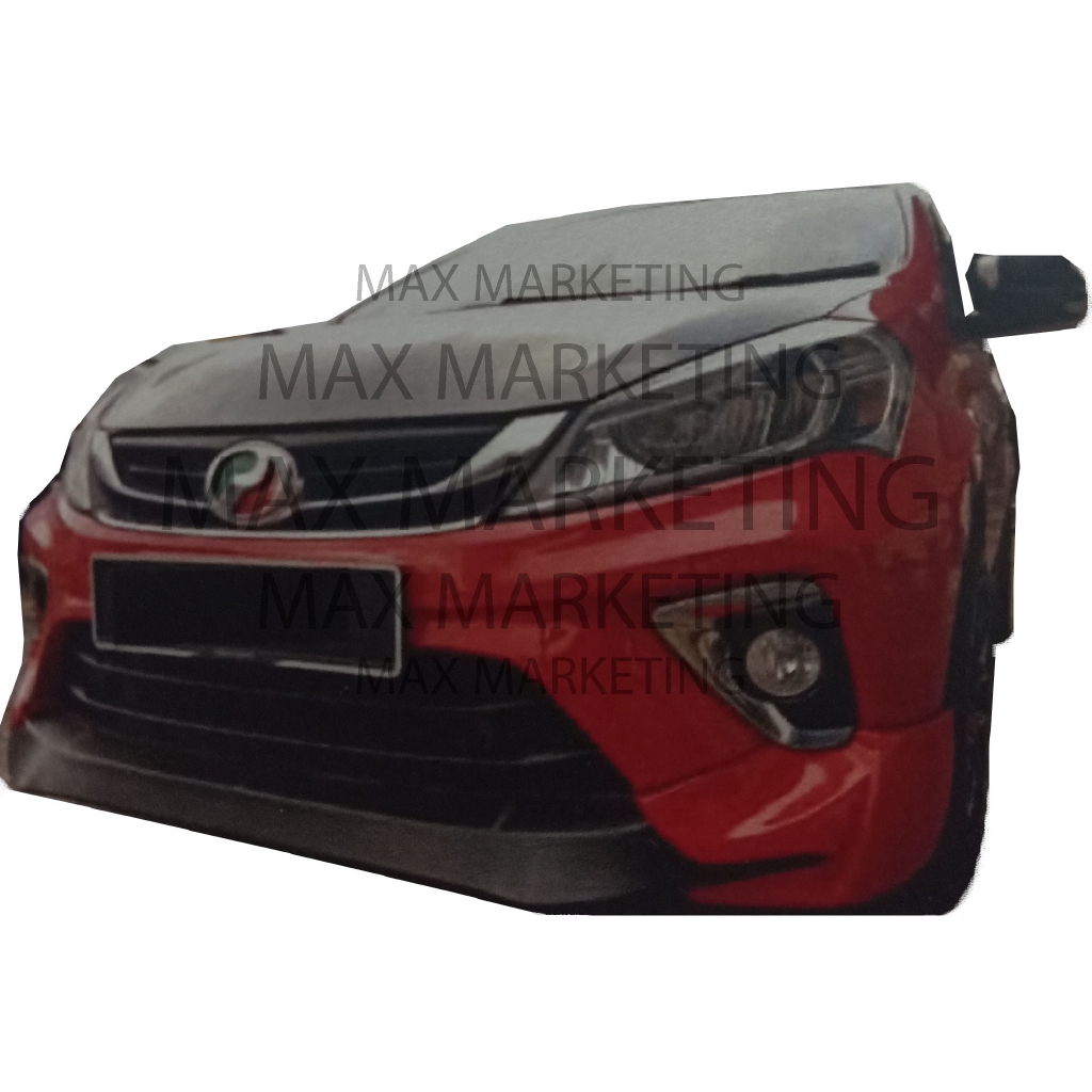 Pu2674 Perodua Myvi 2018 Front Skirt Mg Rs Pu Shopee Malaysia