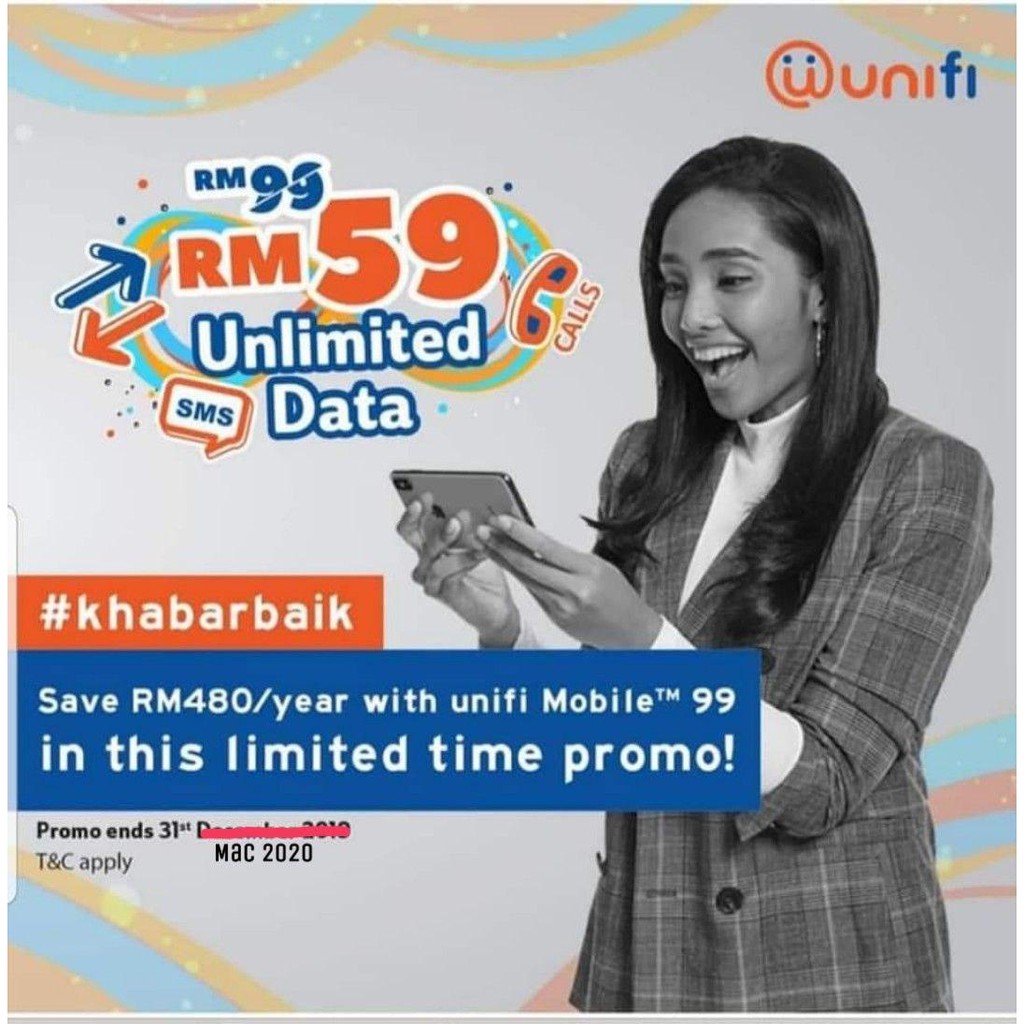 Unifi Mobile Pek Jasa Unlimited Semua Orang Layak Apply Shopee Malaysia
