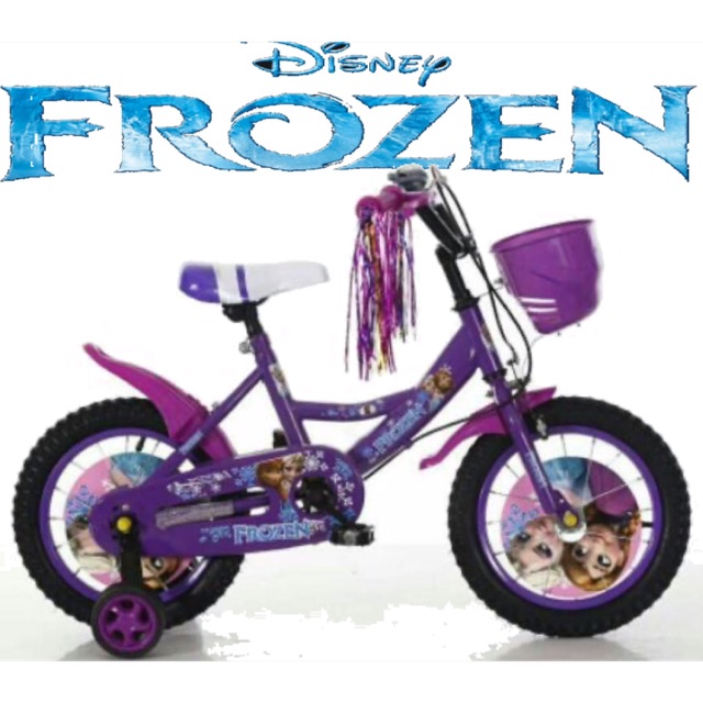 frozen 10 inch bike