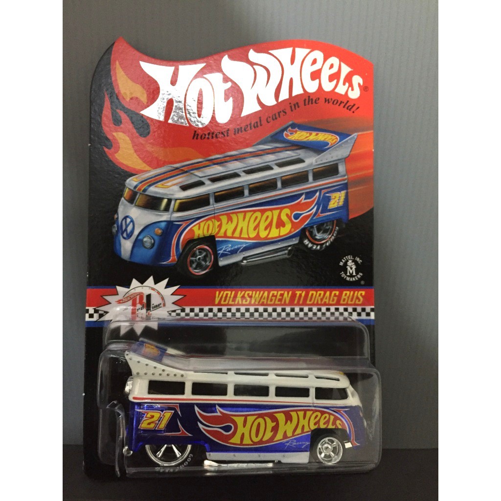 hot wheels volkswagen t1 drag bus