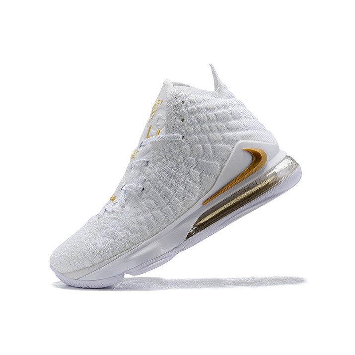 white lebron 17